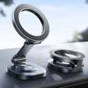 JOYROOM MagSafe Car Mount, 360 Rotation & Strong Magnet, All-Metal Ultra Magnetic Phone Holder, Fits iPhone 16/16 Pro/16 Pro Max 15 & MagSafe Case, Space Gray