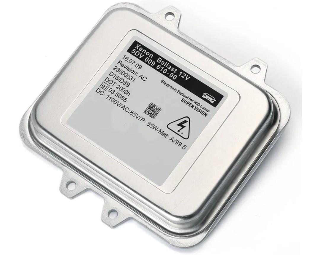 5DV 009 610-00 Xenon Headlight Ballast Control Unit Module D1S D1R, Compatible With BMW X5 X6 Buick Regal Mercedes Viano Vito Facelift Saab Skoda Octavia Replaces 5DV00961000 5DV 009 720-00