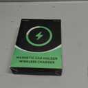 Coolpow for Magsafe Car Mount Charger100% Stable 15W Magsafe Car Charger Magnetic Phone Holders for Your Car Accessories for Women Men car Phone Holder Wireless Car Charger for iPhone (Black)