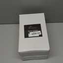 6 Canister Set for the Kitchen Countertop  Metal Food Storage Canisters with Airtight Lids for Flour, Tea, Crafts, Coffee, & Sugar  Container Set with Modern Wood Lids, White