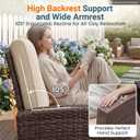 Wisteria Lane Patio Furniture Set, Wicker Outdoor Furniture for All Weather