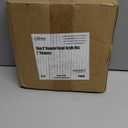 CiaoHER 1in Thickness 8in Diameter Acrylic Disc Display Block Clear Polished Round Pedestal Stand Riser 8" x 8" x 1", 1 Pack