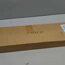 Cordless Faux Wood Blinds 23" W x 36" H, 2 Inch Slat Horizontal Windows Blinds with Crown Valance, Room Darkening Blinds, White Blinds for Home Interiors.