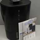 Coolfiqu 6L Humidifiers for Bedroom Large Room Home,Cool and Warm Humidifier for Baby and Plants Hot Mist Top Fill Desk Humidifiers Oil Diffuser,Quiet,Adjustable Mist,360Nozzle-Black(2026 Upgraded)