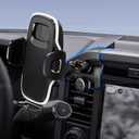 ELOHEI Phone Mount for Ford F-150 with Custom Base, Custom Fit Car Phone Holder for Ford F150 2022 2023 2024 2025 Car Accessories (HE05)