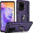 ADDIT Phone Case for Samsung Galaxy S20 Ultra Case Samsung S20 Ultra Phone Case, Military Grade, Heavy Duty, with Stand Ring, Support Magnet Car Mount for Samsung Galaxy S20 Ultra Case Purple