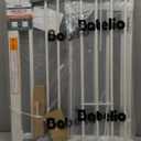 Babelio Baby Gate for Doorways and Stairs, 26"-40" Auto Close Dog Gate, PressGuard C5, Easy Install Pressure Mounted Gate, fits for Narrow and Wide Doorways, Safety Gate Door for Child and Pets (White)