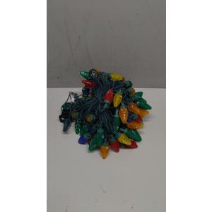 C9 Christmas Lights Outdoor, 66 FT 100 LED Connectable C9 String Lights with 8 Modes and Timer Extendable Xmas Tree Patio Roofline Garden Yard Holiday Party Indoor Outdoor Decoration, Multicolor