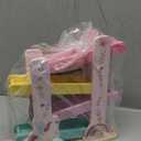 Lehoo Castle Wooden Car Ramp Toys for 1 Year Old Girl Birthday Gifts, Unicorn Montessori Toys for One Year Old, Wooden Race Track with 4 Rollers Toddler Toys for 2 Year Old Girl