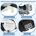 Upgraded W10913953 W11481722 49tyz-e120a1 Washer Shift Actuator Compatible for Whirlpool Maytag Amana Kenmore Washer Parts Replaces 50sm21-1-221b W10815026 W10597177 W10913953VP WTW5000DW1 MVWX655DW1