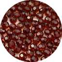 1000pcs 6mm Acrylic Round Faceted Beads for Crafts Faceted Spacer Beads for Sewing Crafts Decoration Necklaces Bracelets Earrings Jewelry Making(Drak Coffee)