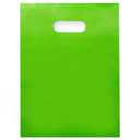 100 Lime Green Bags for Small Business 1.5Mil 9"x12" Perfect For Merchandise And Retail Extra Thick Glossy Thank You Bags With Handles