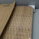 SONGMICS Laundry Hamper with Lid, 130L Clothes Hamper with 2 Removable Liner Bags, 6 Mesh Bags, Wicker Laundry Basket, Double Laundry Hamper for Bathroom, 13 x 26 x 23.6 Inches, Natural ULCB253N01