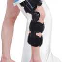 Waterpoof Extra Wide Full Leg Cast Cover for Shower after Surgey with Non-Slip Bottom, Extra Large Cast Protector for Leg knee Surgeries, Large Cast, Knee Immobilizer/Brace, Surgeries Boots, Reusable