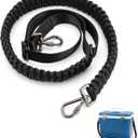 Paracord Strap Compatible with Engel Cooler, 2-Point Paracord Sling, with Metal Clips and Swivels, Adjustable Length, Long-Lasting Comfort for Extended Wear, Ideal for Outdoor and Camping, Black