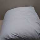 CozyLux Queen Comforter Set Light Blue, 7 Pieces Pintuck Bed in A Bag, Premium Blue Comforter Queen Size, Pinch Pleat Bedding Sets with Comforter, Sheets, Pillowcases & Shams