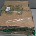 HIEMEY Satin Brass Diamond Glass Crystal Door Knob and Single Cylinder Deadbolt Set