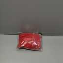 DUOBAO Chiffon Backdrop Curtain-2 Panels 29x108-Inch Red Wedding Fabric Drapes Beach Curtains for Living Room Voile Window Drapes Photography Background for Wedding Ceremony (Red)