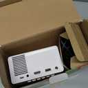 PVO Projector WiFi Portable Movie Projector 1080P, Phone Screen Can Be Mirrored to VideoProjector Via WiFi Or Via Data Cable, Compatible With Smartphone/ Tablet/ Laptop/TV Stick/PS/Type-C/USB Drive