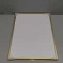 11x15 Aluminum Metal Picture Frame,Tempered Glass Gold Photo Frame 11x15 for Family Photo,Posters,Art,Document to Wall Mount Horizontally or Vertically