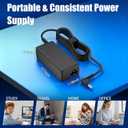 65W 45W 4.5x3.0 mm Smart Blue Tip AC Laptop Charger Replacement for HP Pavilion x360 13 14 15 17, Envy x360 13 15, Chromebook Probook Elitebook Zbook Stream Series Computer Power Adapter