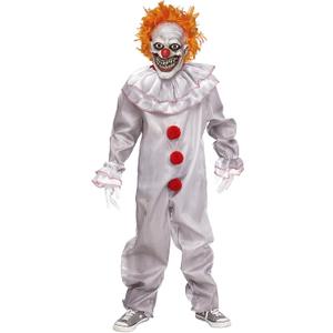 Fun World Carnevil Killer Clown Costume Boy's (Medium, Multi)