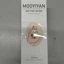 10 x Semi Cured Gel Nail Strips|Works with Any UV/LED Lamps|20 Pcs Gel Nail Stickers|Long-Lasting Two Weeks and Easy to Apply & Remove|Red&Gold Dots