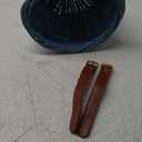 Bike Basket, Little Box Made by Willow for Bicycle, Arts and Crafts. (Blue)