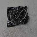 Scarf for Women - Imitation Pearl Chiffon Scarves Fashion Hair Band Soft Neck Scarf, Versatile Headband