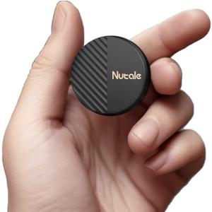 Bluetooth Key Finder Smart Tag Tracker Item Locator with Key Chain, Separate Battery Compartment, for Keys, Luggage, Backpacks (Nutale Findthing)