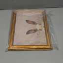 Gold Framed Wall Art Vintage Easter Bunny Canvas Art Easter Wall Decor Farmhouse Picture Neutral Rabbit Prints Rustic Paintings Country Artwork for Bedroom Bathroom Living Room 12x16 Inch