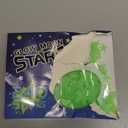 241PCS Glow in The Dark Stars Stickers, 3D Glow in The Dark Stars for Ceiling Wall Room Decor for Teen Girls Boys Kids Luminous Wall Stickers for Stocking Stuffers Holiday Birthday Gift (Green)