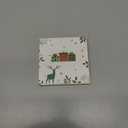 Cardinal Ornament  Christmas Decoration & Christmas Ornament; Stained Glass Holiday Decoration (Holiday Present, Bauble Present, Gift Idea, Gift Exchange) | Heirloom Keepsakes