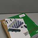 Juegoal 20" Portable Chess & Checkers Set, 2 in 1 Travel Board Games for Kids and Adults, Folding Roll up Chess Game Sets, Extra 26 Checker Pieces, Tournament Thick Mousepad Mat with Storage Bag