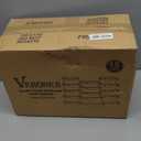 M MCIRCO 30 Pieces Glass Food Storage Containers with Snap Locking Lids,Glass Meal Prep Containers Set - Airtight Lunch Containers, Microwave, Oven, Freezer and Dishwasher (Gray)