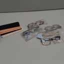 CCVOO Oprah Style Reading Glasses for Women, Stylish Eyeglasses, Blue Light Readers for Women, Cheaters (A1 Mix, +2.0)