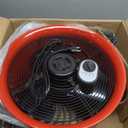 Maxx Air 16" High Velocity Turbo Fan with Pivoting Head - Efficient Air Circulation, High-Velocity Drum Fan Ideal for Home, Garage, or Workshop Use
