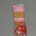 Happy Feather Handheld Marabou Feather Fan, 1920s Vintage Style Flapper Hand Fan for Costume Party and Dancing-Light Pink