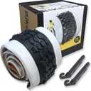 Classic White Wall Tires for Your Cruiser Wheels and Beach Cruiser Bike Accessories. 26 x 2.125 White Wall Bicycle Tires. with or Without Tubes. 1 or 2 Pack.