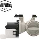 wpw10730972 W10130913 Washer Drain Pump Assembly Compatible with kenmore he2 plus whirlpool 9200 duet washer by AMI PARTS