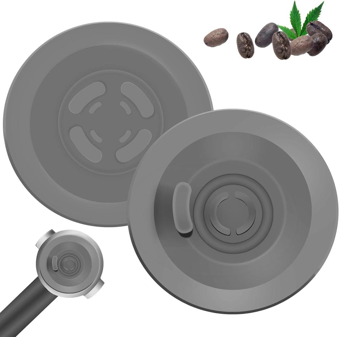 2 Pack Espresso Cleaning Disc, 54mm Espresso Backwash Cleaning Disc, Hole-Free Cleaning Disc Coffee Machine Accessories Compatible with Breville Espresso Machine