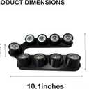 Bowling Ball Spinner, Hook & Grip Trainer with Maintenance Stand - All-in-One Practice Tool for Improving Rev Rate and Ball Performance