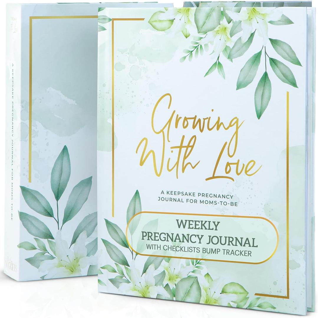 Pregnancy Journal For First Time Moms 2026 Baby Journal, Customize Pregnancy Book With Weekly Prompts, Memory Pages, Keepsake Planner For Expecting Mothers