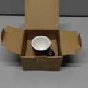 ionEgg Porcelain Espresso Cup with Saucer, Espresso shot Cup, 80ml/2.7Oz, Deep Blue
