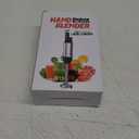 Blackcow Immersion Blender Handheld, 800W Powerful Electric Hand Blender with Titanium Alloy Blades, 12 Speeds & Turbo, Electric Hand Mixer for Smoothies, Soups, Baby Food and Purees