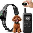 Small Shock Collar for Small Dogs(5-30Lbs), Dog Training Collar with Remote for Small & Medium Dogs, 3 Channels, Waterproof, Rechargeable, Collar with Beep, Vibration, Safe Shock,1300ft