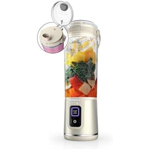 Ninja Blast Portable Blender, Cordless, 18oz. Vessel, Personal Blender For-Shakes and Smoothies, BPA Free, Leakproof-Lid and Sip Spout, USB-C Rechargeable, Dishwasher Safe Parts, Vanilla Bean, BC151VB
