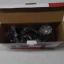 Remington Damage Protection Hair Dryer with Ceramic Ionic Tourmaline Technology, Black, Diffuser and Concentrator, 3 Piece Set