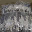 Signature Design by Ashley Nealton Bohemian Indoor Abstract 22 x 22 Inches Pillow with Zipper Closure, Dark Brown & White