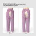 Adult Open Care Pants, Adult Care Trousers, L/Grey, 2XL